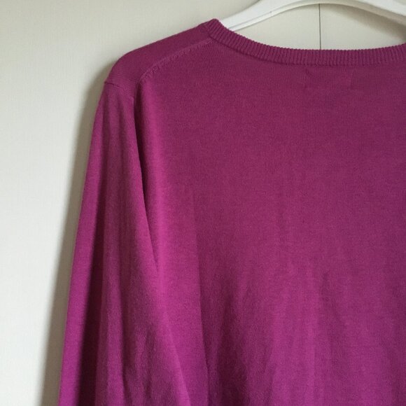 Fandango Pink Soft Cotton Blend Knit Button Up Cardigan - Picture 6 of 14